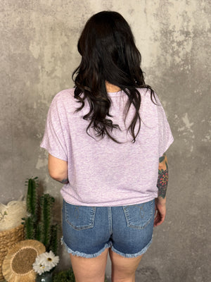 Lavender Lace Top