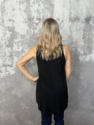 The Alisha Tank - Black (Small - 3X) BESTSELLER