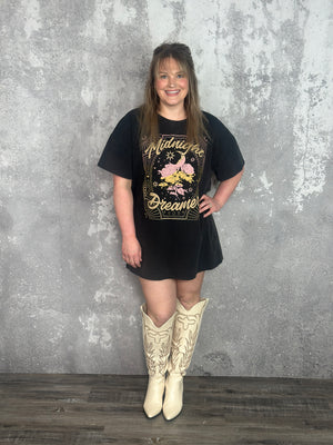 Midnight Dreamer Graphic Top/Dress (Small - 3X) - FINAL SALE