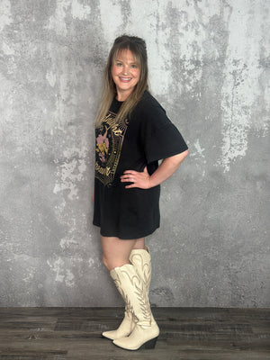 Midnight Dreamer Graphic Top/Dress (Small - 3X) - FINAL SALE