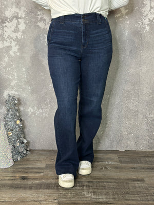 Judy Blue High Waisted Tilly Trouser - Regular Inseam (sizes 24-24W)