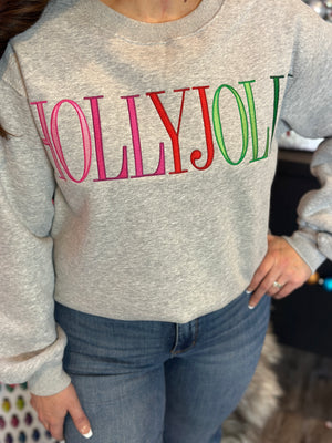 Holly Jolly Ombre Sweatshirt