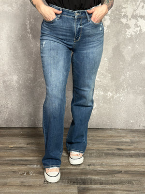 Judy Blue 90's Straight Leg Jean (sizes 0/24-24W)