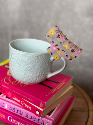 Medium Spring Floral Claw Clips - Multi Floral