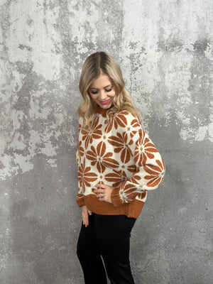 The Delilah Sweater - Rust - BESTSELLER