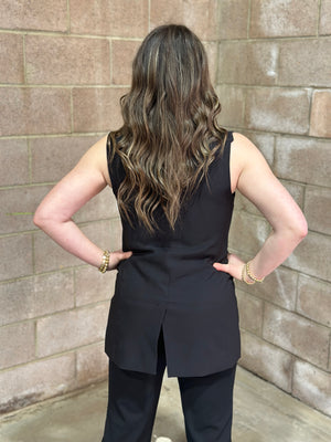 The Blazer Vest - Black - FINAL SALE