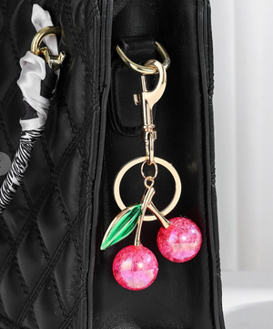 Cherry Bag Charm - 2 Colors