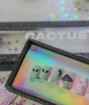 Glue On Nails - Alien