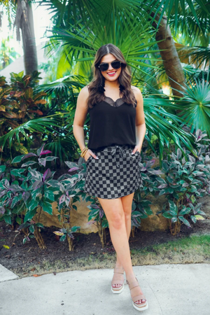 The Bailey Skort - Checker (Small - 3X)
