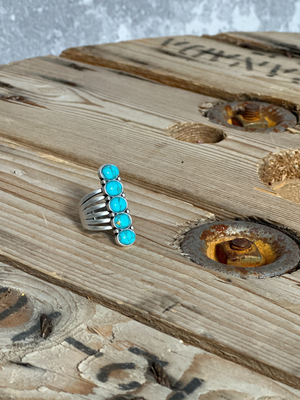 Stacked Turquoise Ring RESTOCK