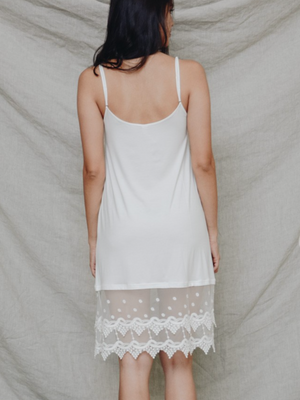 Lace Dress Slip Extender - Ivory