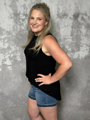 The Alisha Tank - Black (Small - 3X) BESTSELLER