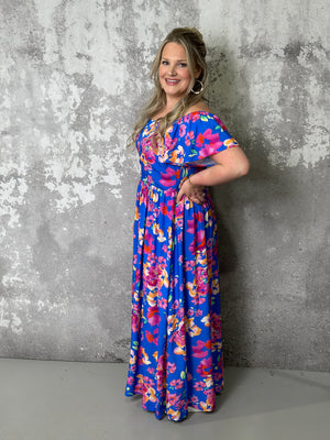 Spring Floral Fever Dress (Small - 3X)