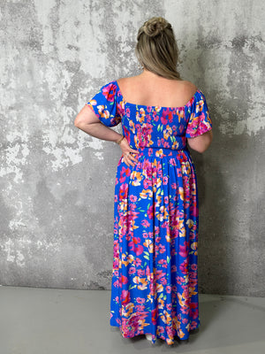 Spring Floral Fever Dress (Small - 3X)