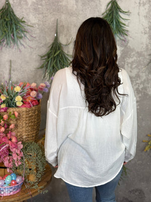 Lightweight White Blouse