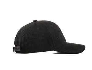 Corduroy Ball Cap - Black