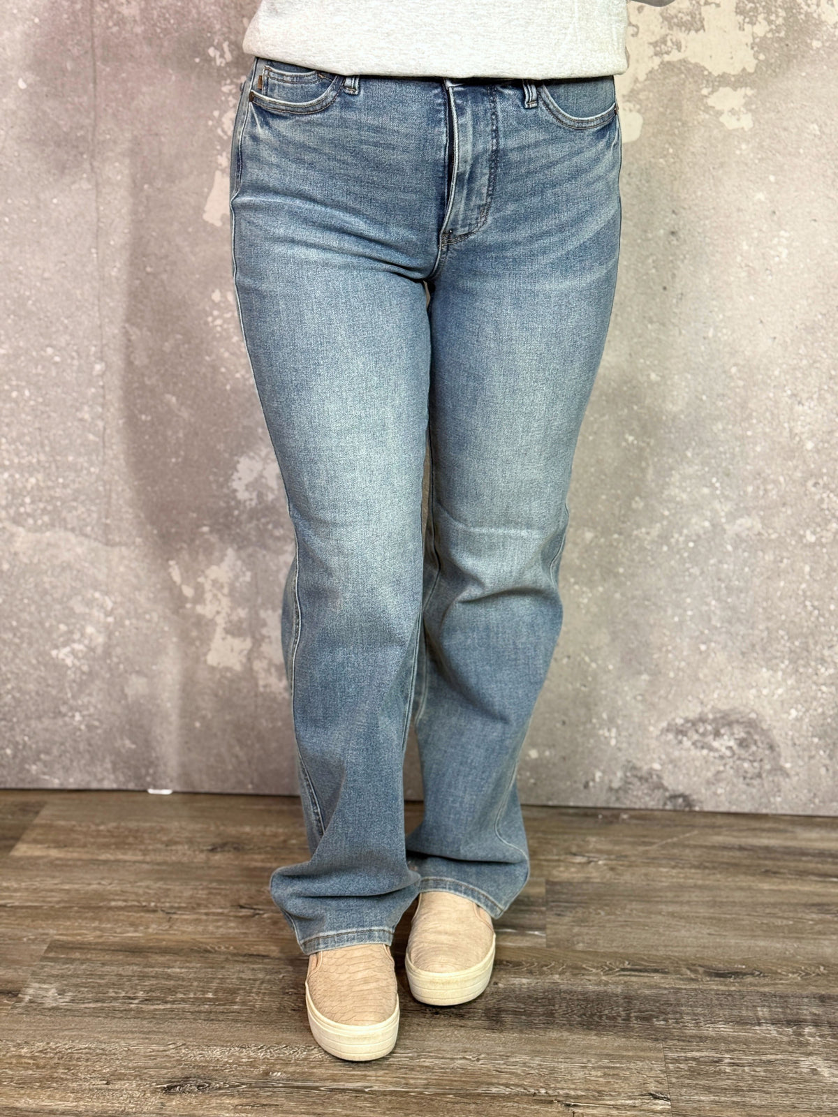 Judy Blue Slim - Straight Tummy Control Jean (sizes 24-24W)