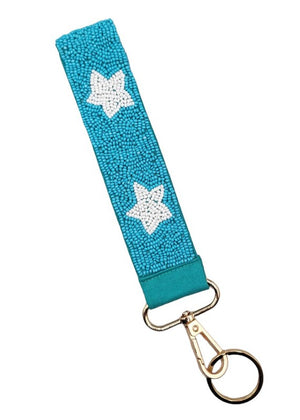 Star Beaded Keychain - 5 Colors