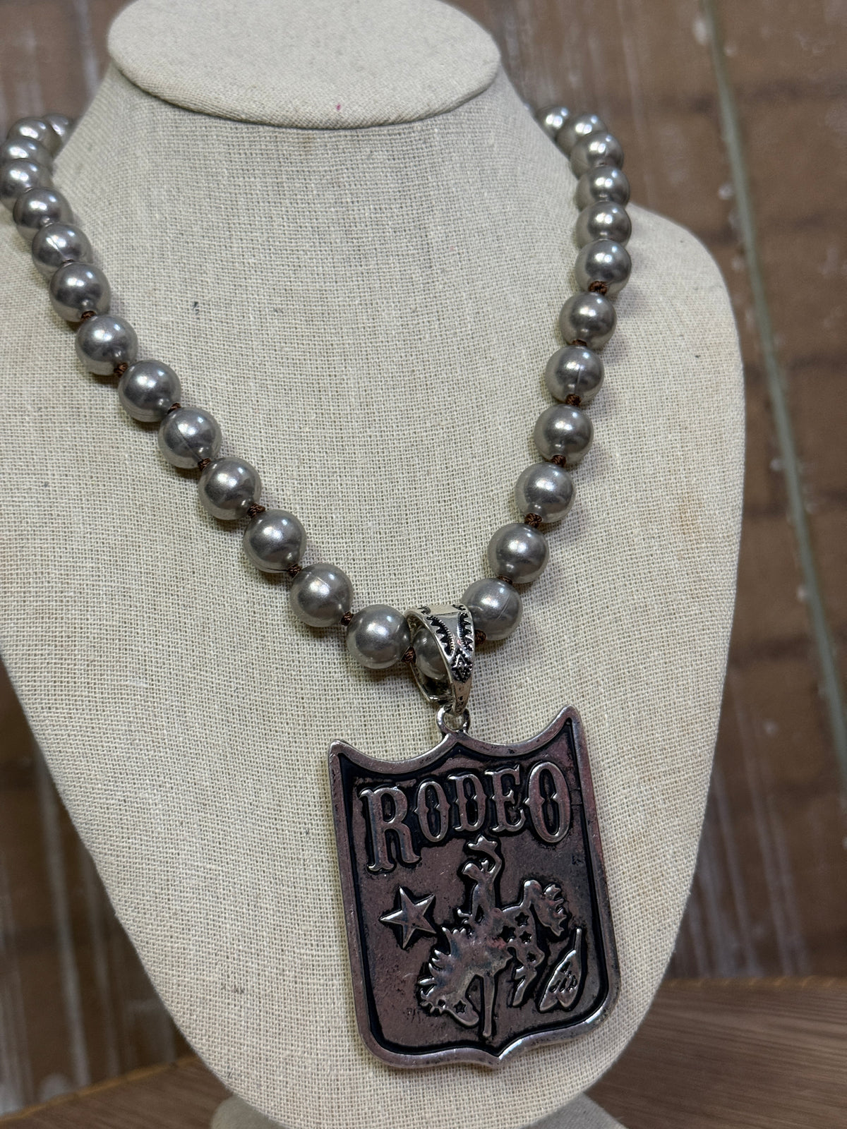 Rodeo Medalion Necklace Version 2