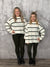 The Simple Stripe Sweater - Ivory/Black  (Small - 3X)