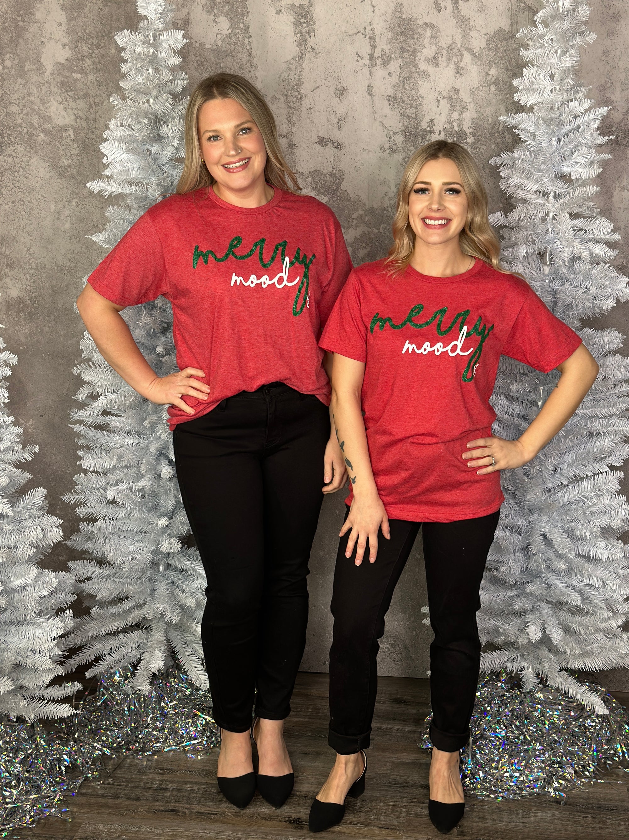 Merry Mood Graphic Tee (Small - 3X)