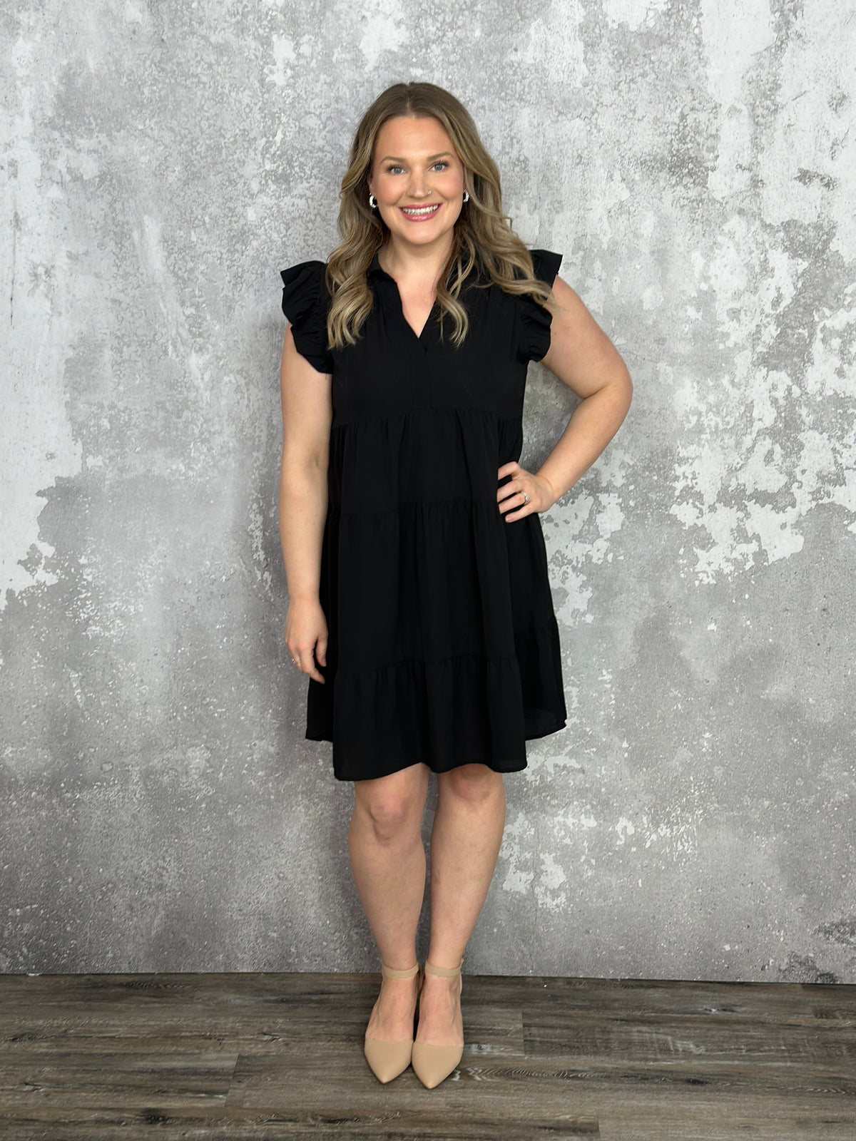 The Maya Dress - Black (Small - 2X)