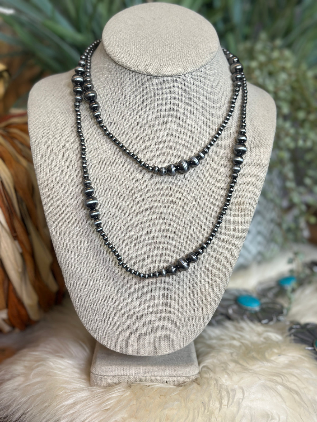 Single Faux Pearl Necklace