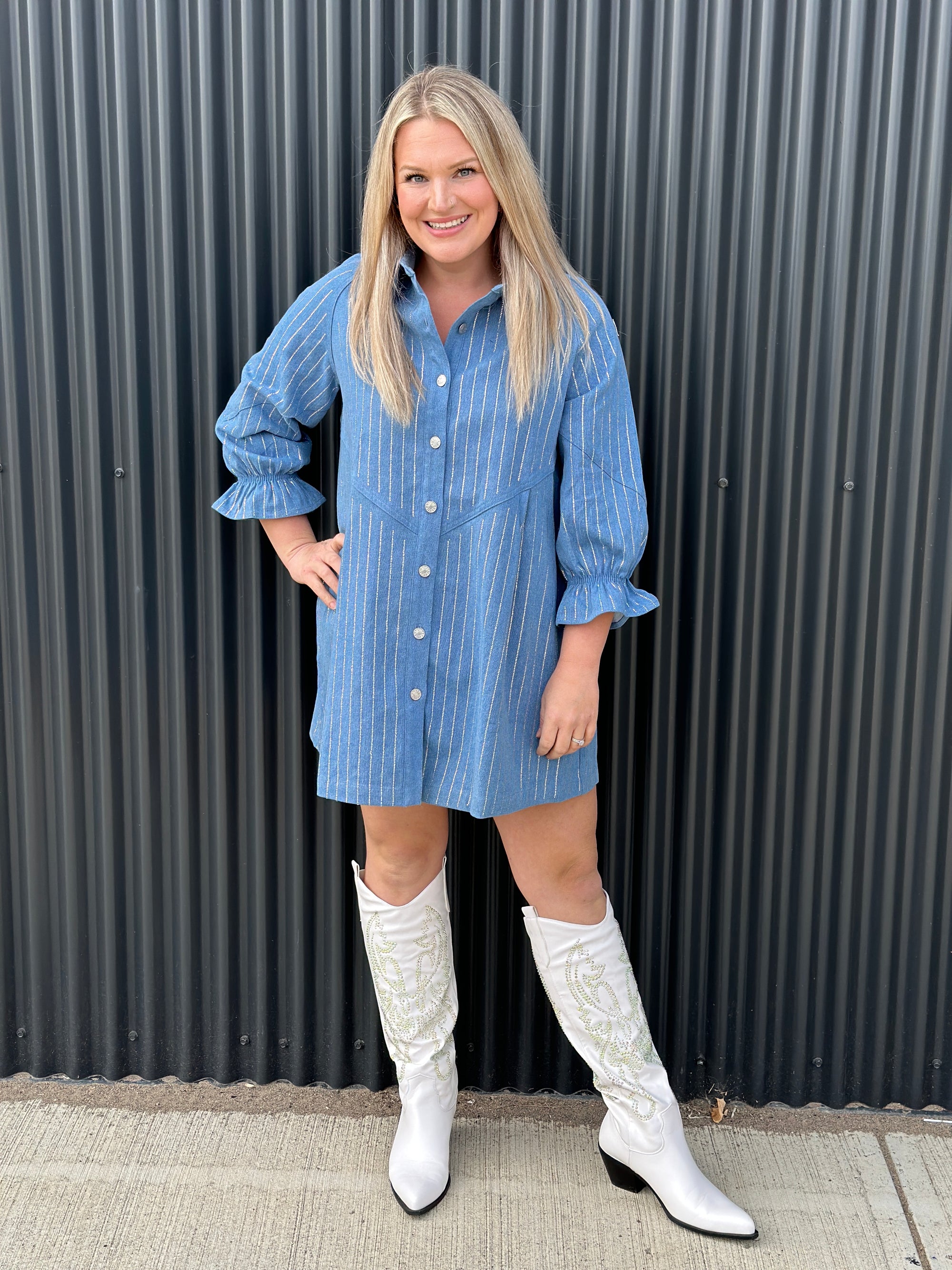 Rhinestone Darling Dress