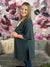 Short Sleeve Loose Knit Teal Cardigan - FINAL SALE