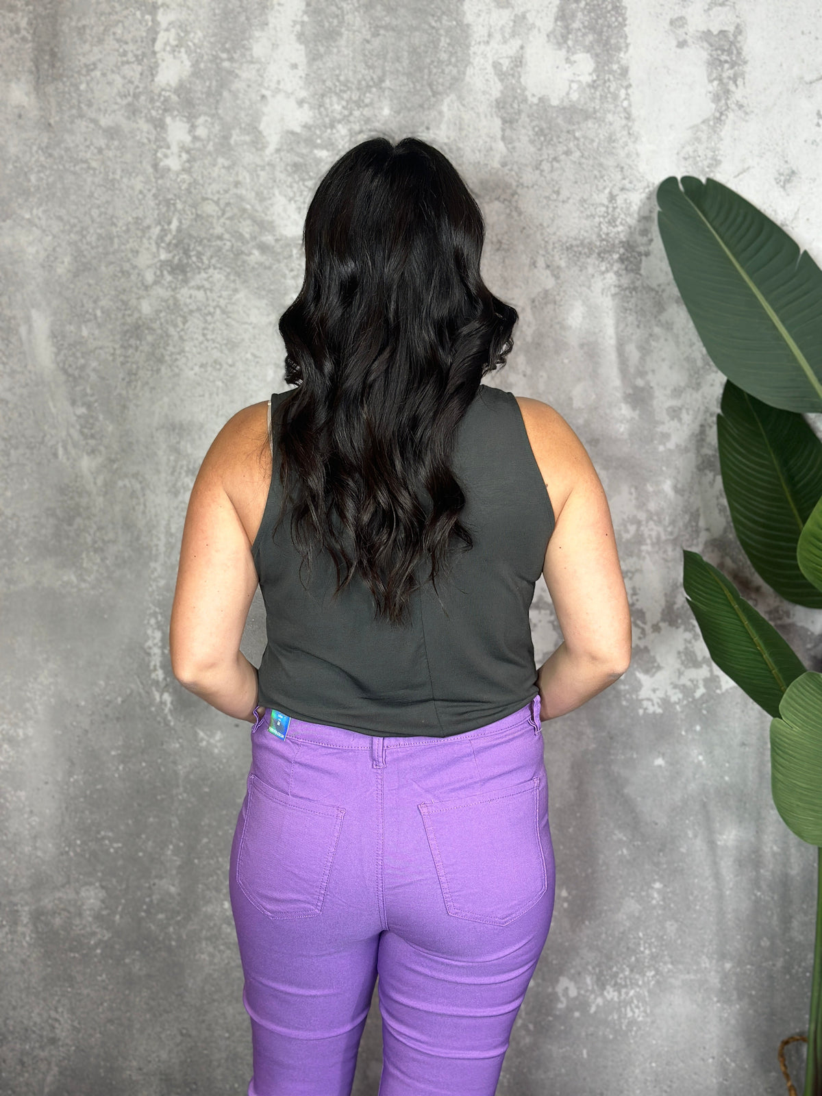 The Alisha Tank - Charcoal (Small - 3X) BESTSELLER