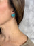 Turquoise Heart Earrings