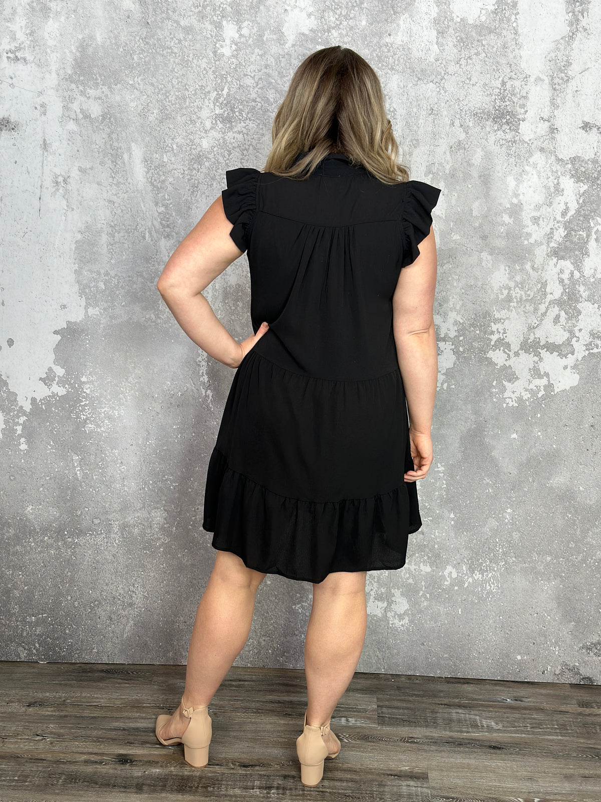 The Maya Dress - Black (Small - 2X)
