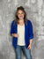 The Rolled Sleeve Bantry Blazer - Classic Blue (Small - 3X)