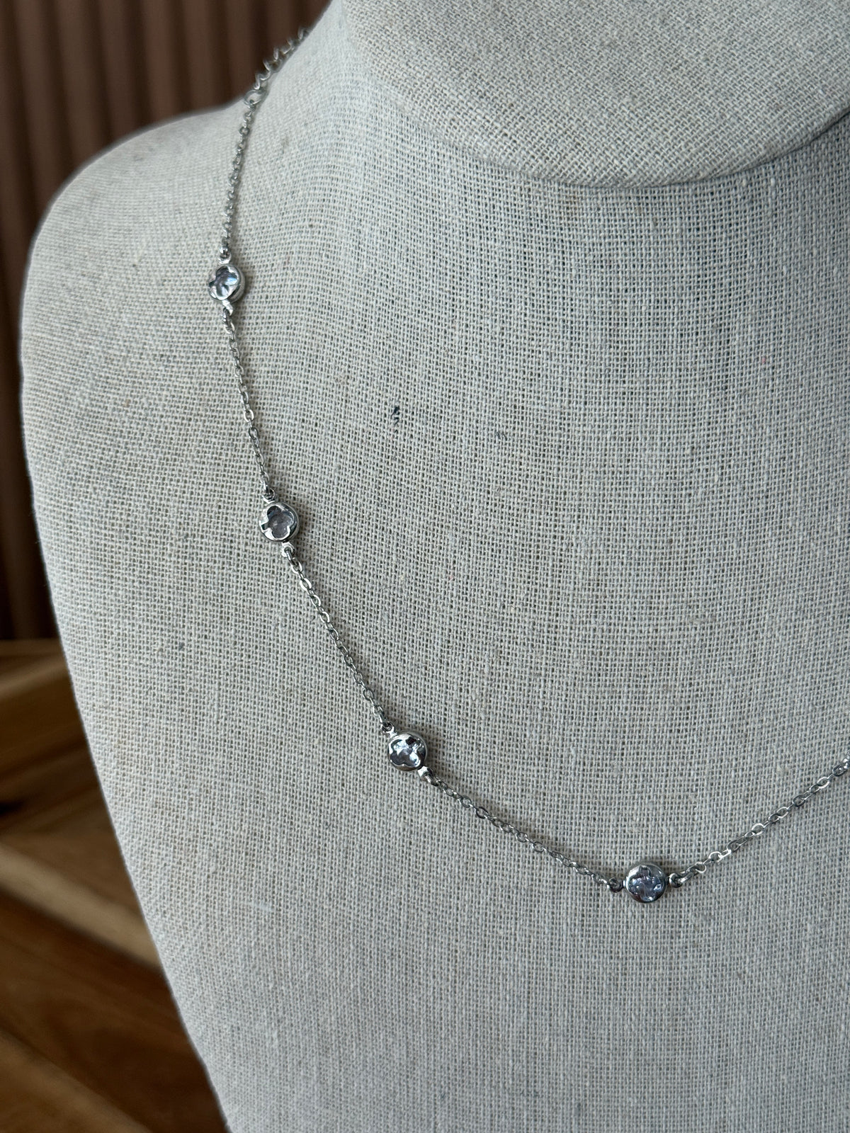 Silver Circle Necklace