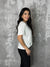 Relaxed Slub Jersey Tee - Ivory - Small - 3X FINAL SALE