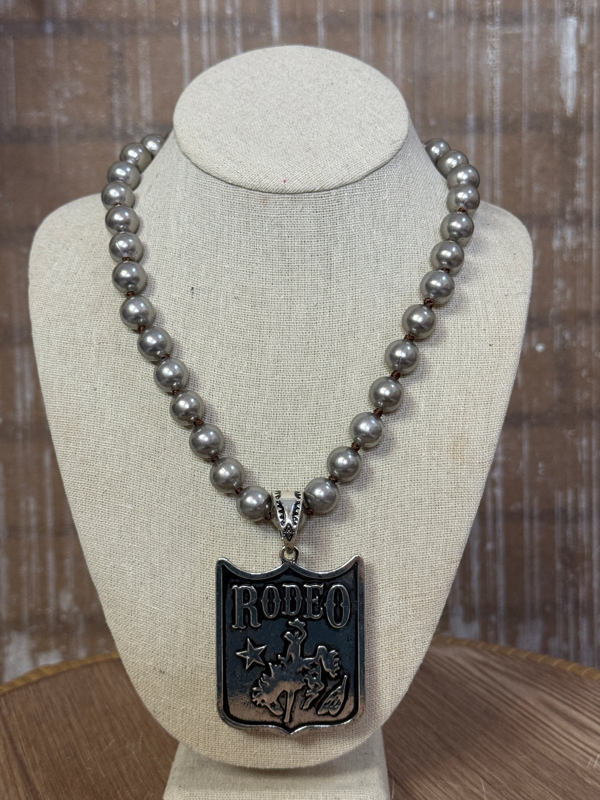 Rodeo Medalion Necklace Version 2