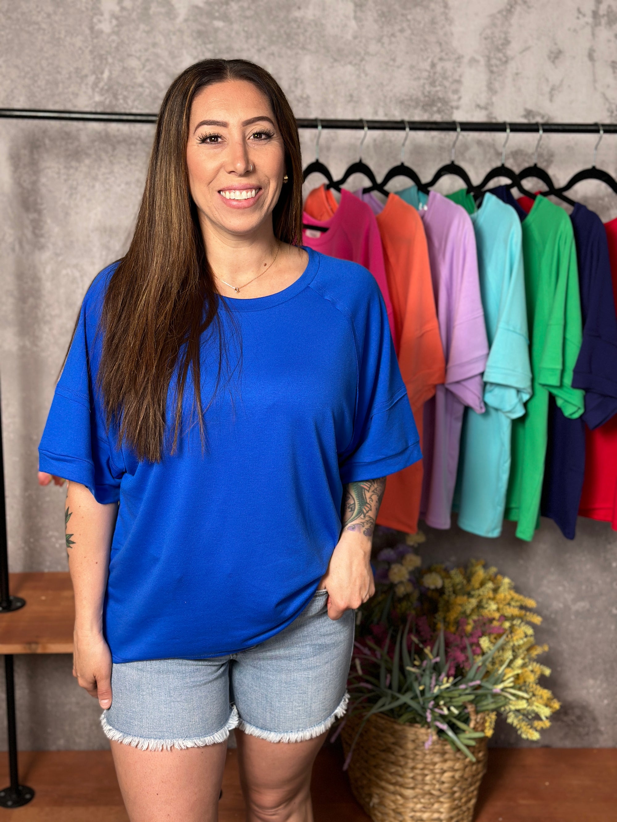 The Blair Basic - Royal Blue (Small - 3X)