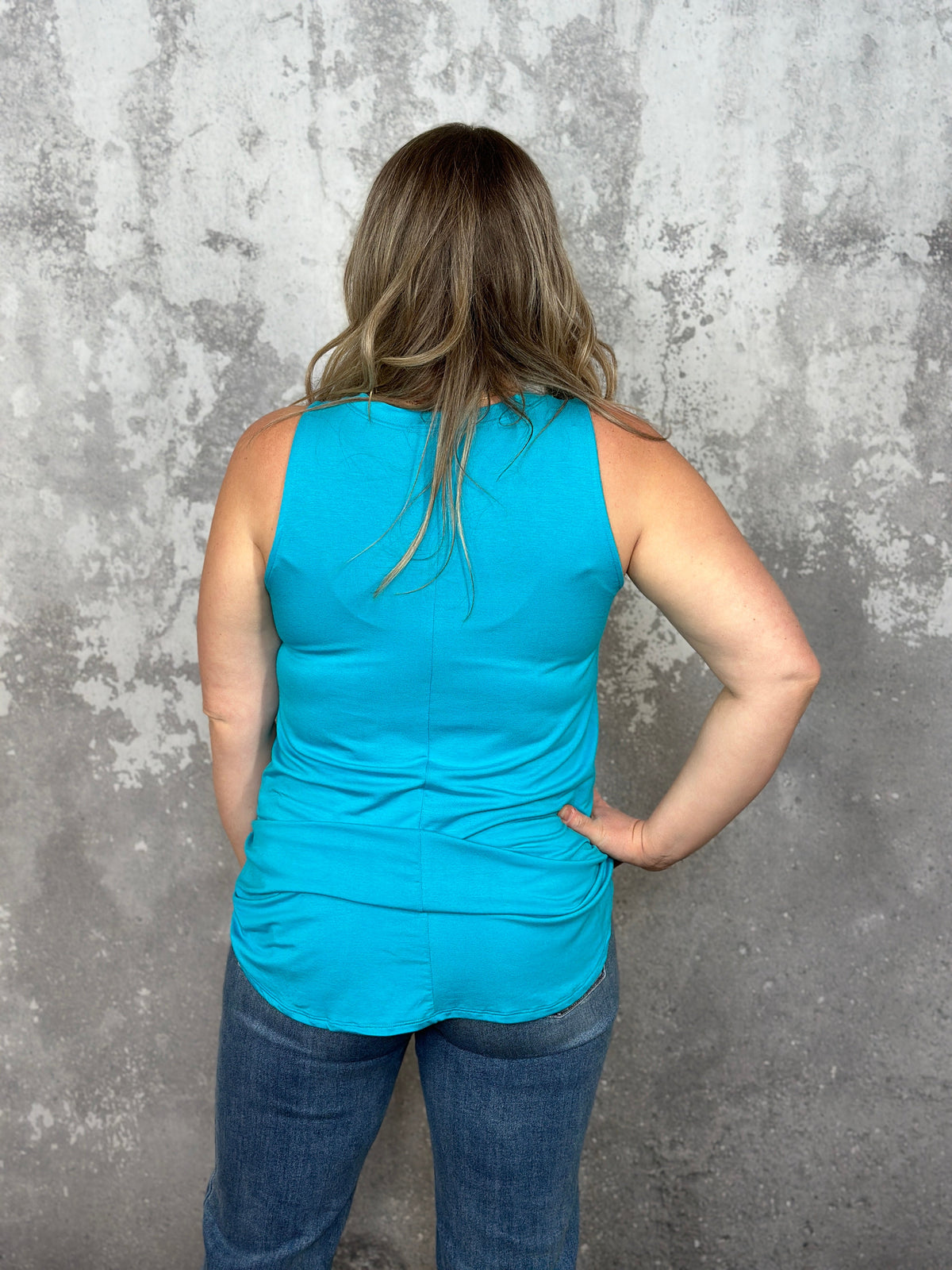 The Alisha Tank - Ice Blue (Small - 3X) BESTSELLER