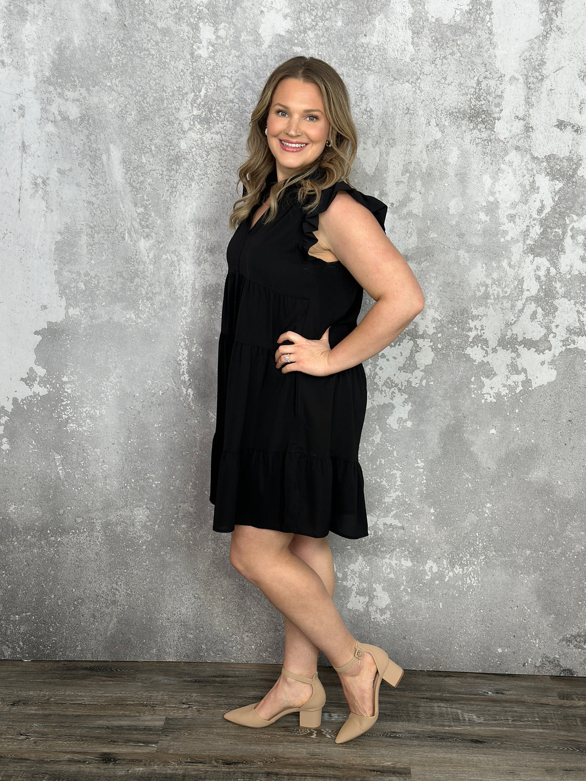 The Maya Dress - Black (Small - 2X)