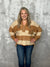 Caramel Apple Distressed Sweater