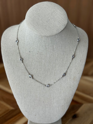 Silver Circle Necklace