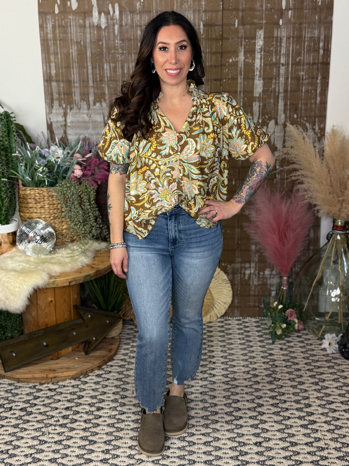 Toffee Pattern Top