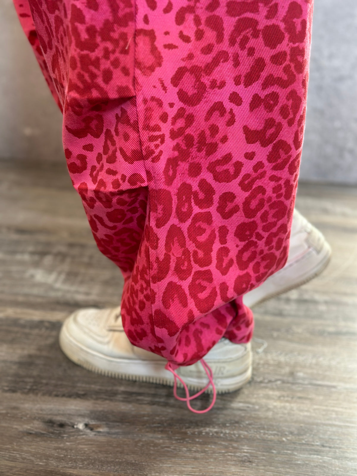 Pink Leopard Jogger Pants (Small - 3X)