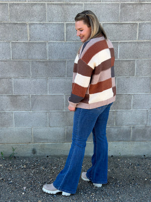 Patchwork Knit Cardigan - FINAL SALE