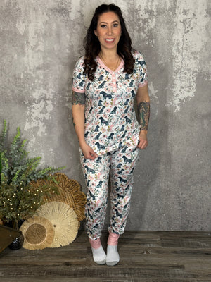 Buttery Shirley Lounge Sets - Puppy- (XS - 3X)