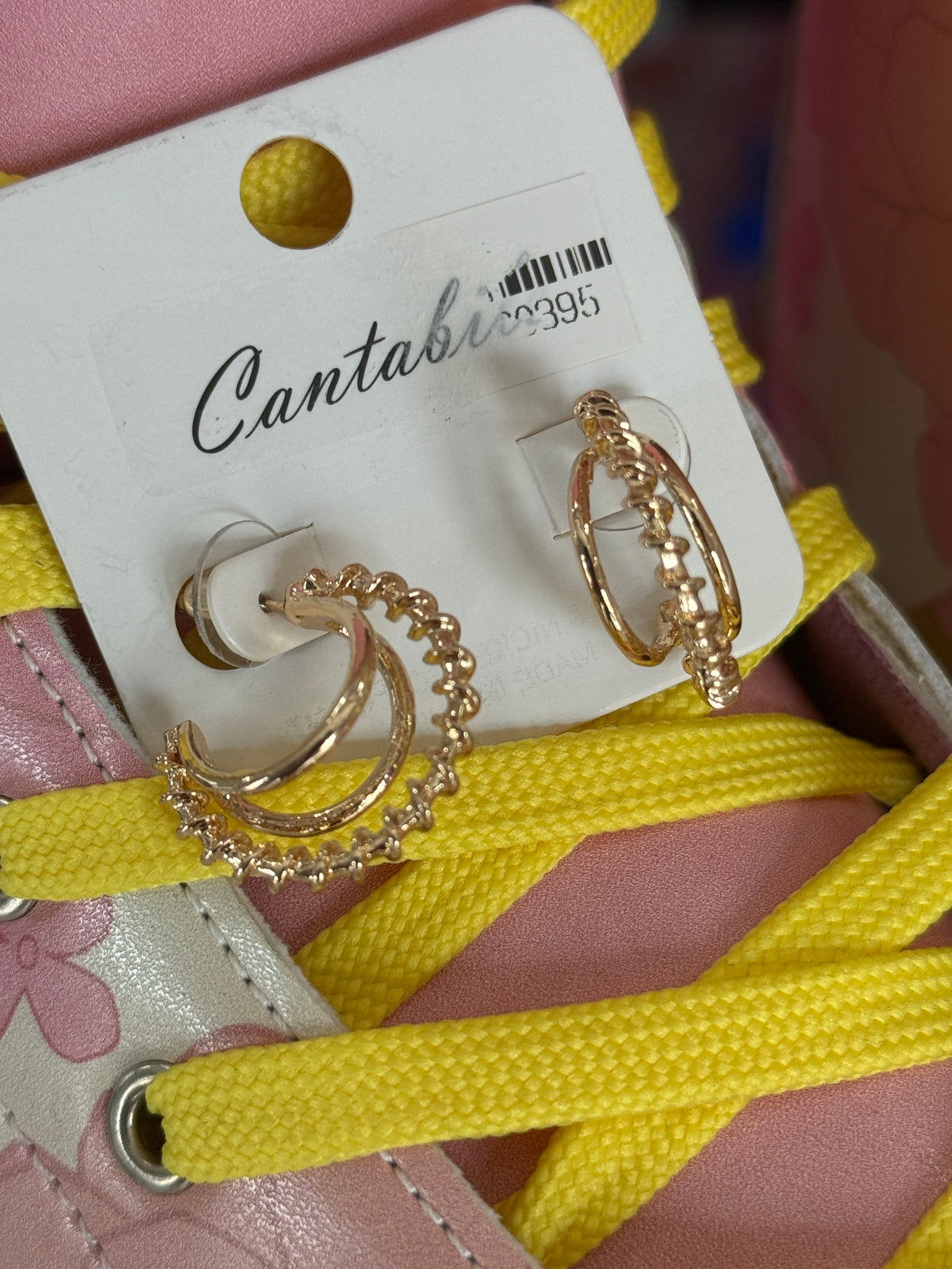 3 Hoop Stuf Earring - Gold