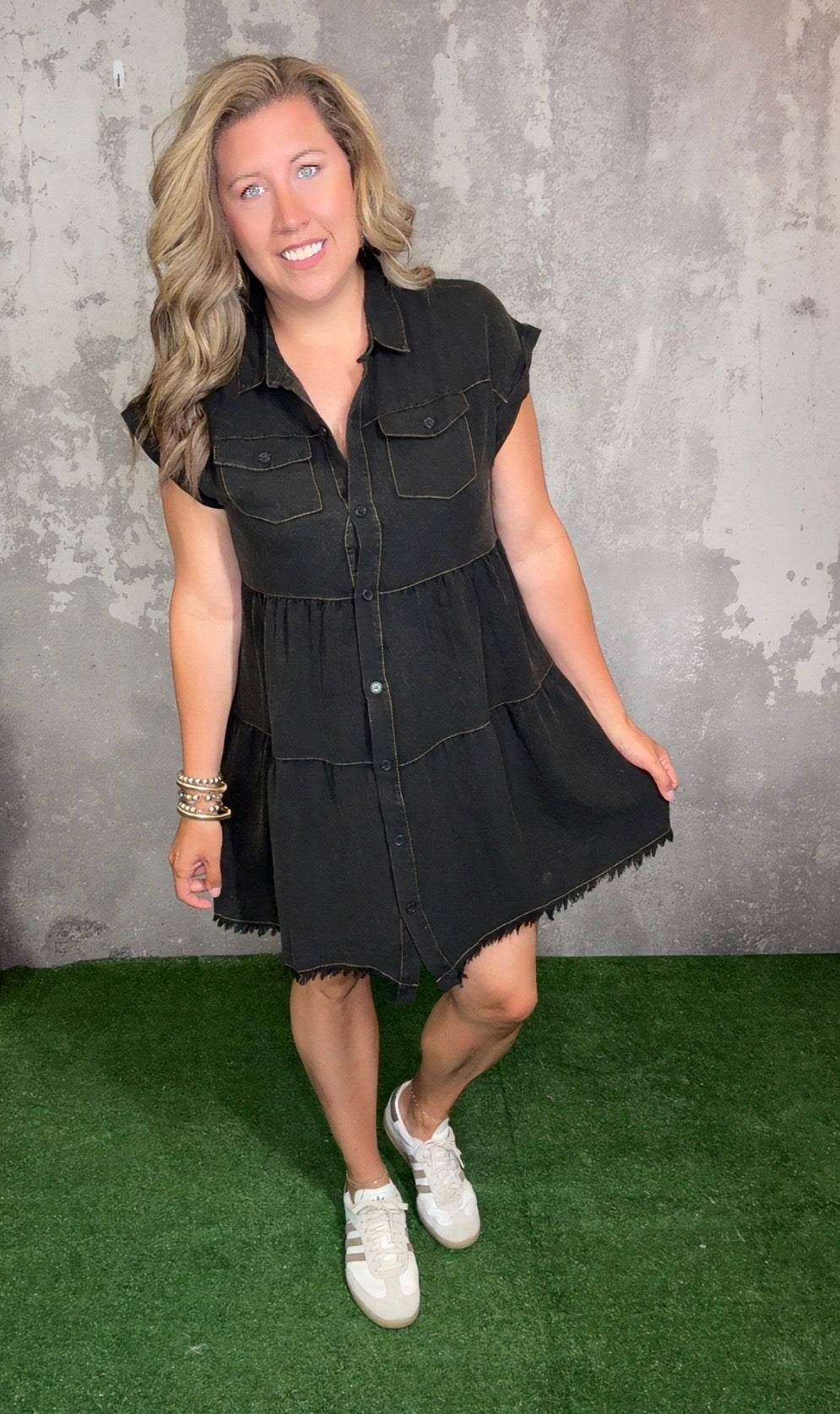 The Scarlett Dress - Black (Small - 2X)