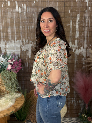 Sweet Tea Top  - (Small - 3X)