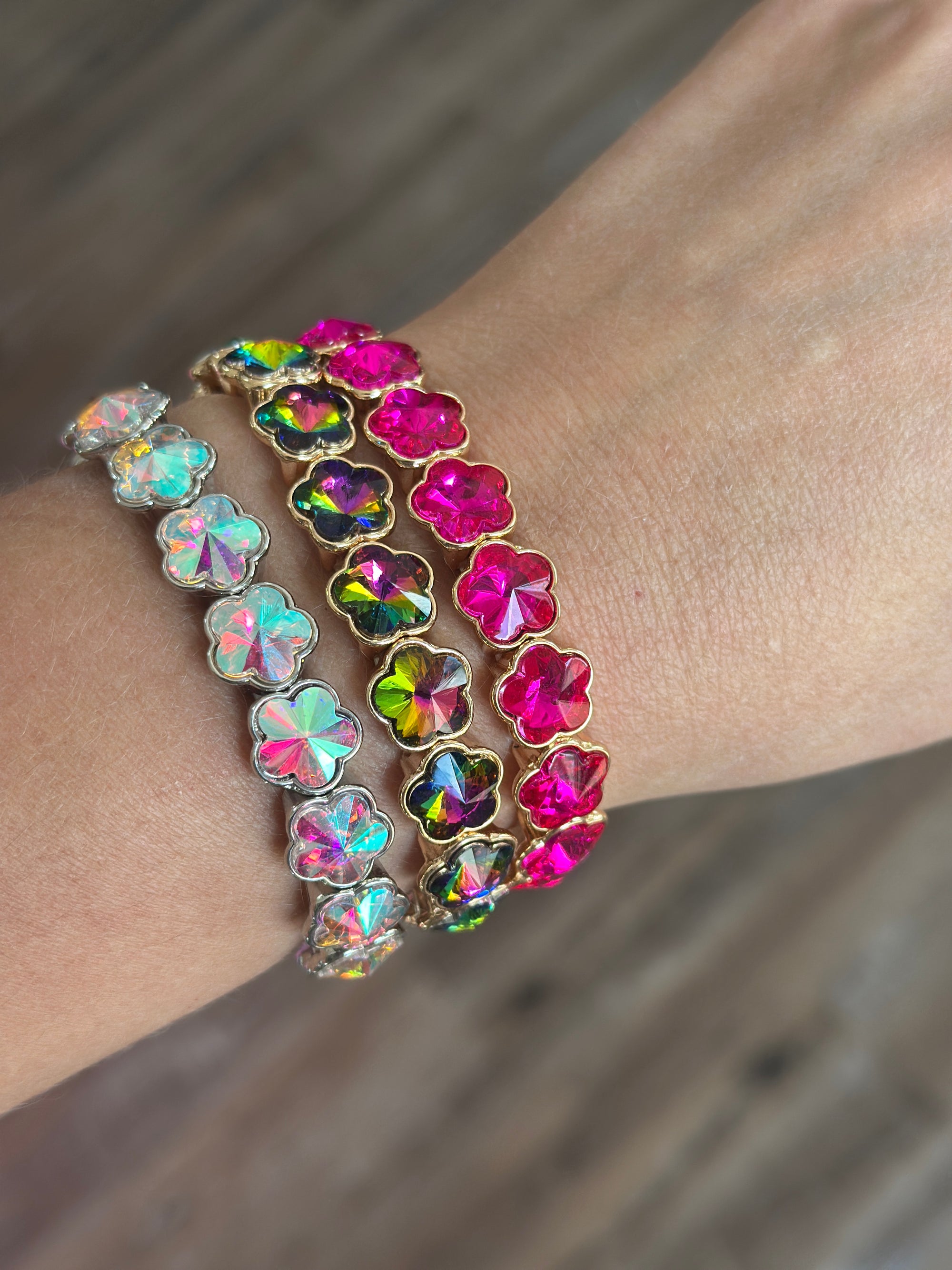 Floral Stretch Bracelet (3 Variants)