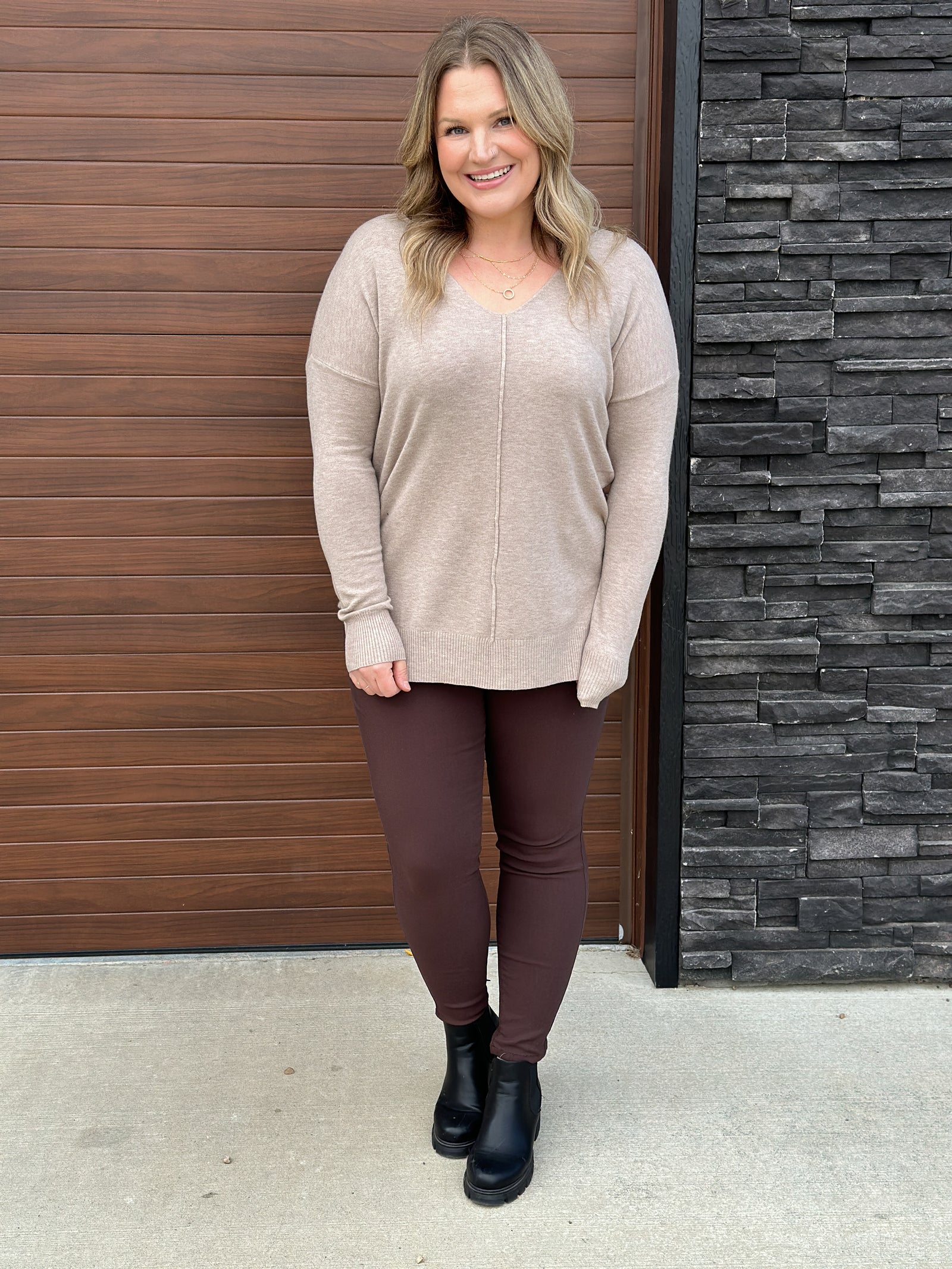 The Daydreamer Sweater - Oatmeal FINAL SALE